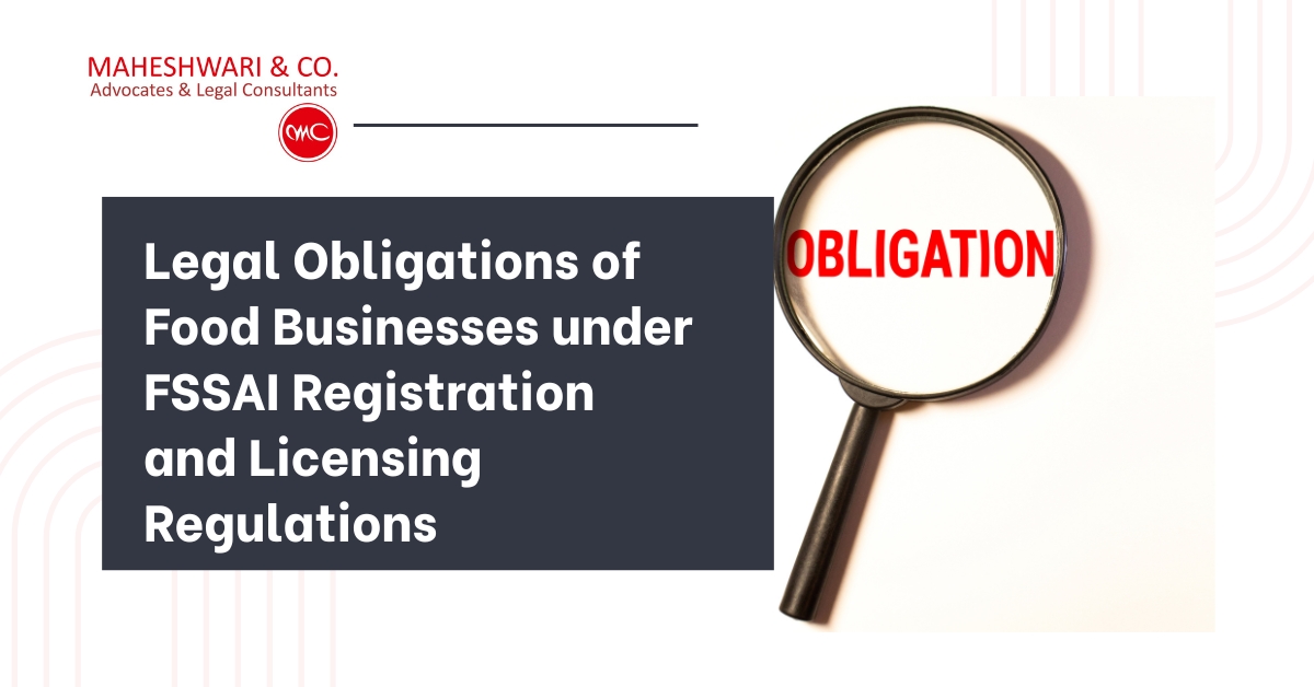 Comprehensive Guide To Legal Obligations Under Fssai Registration And